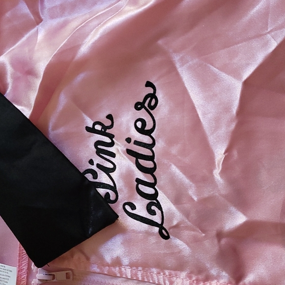Grease Pink Ladies Costume Jacket - Picture 4 of 6